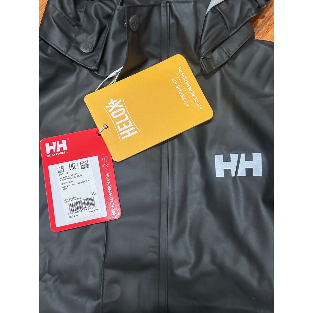 Helly Hansen Jr Moss Waterproof nwt Coat - Kids Size 10